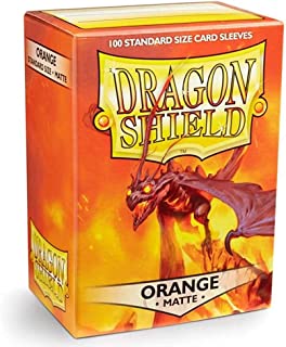 Dragon Shield Sleeves - Matte Orange | CCGPrime