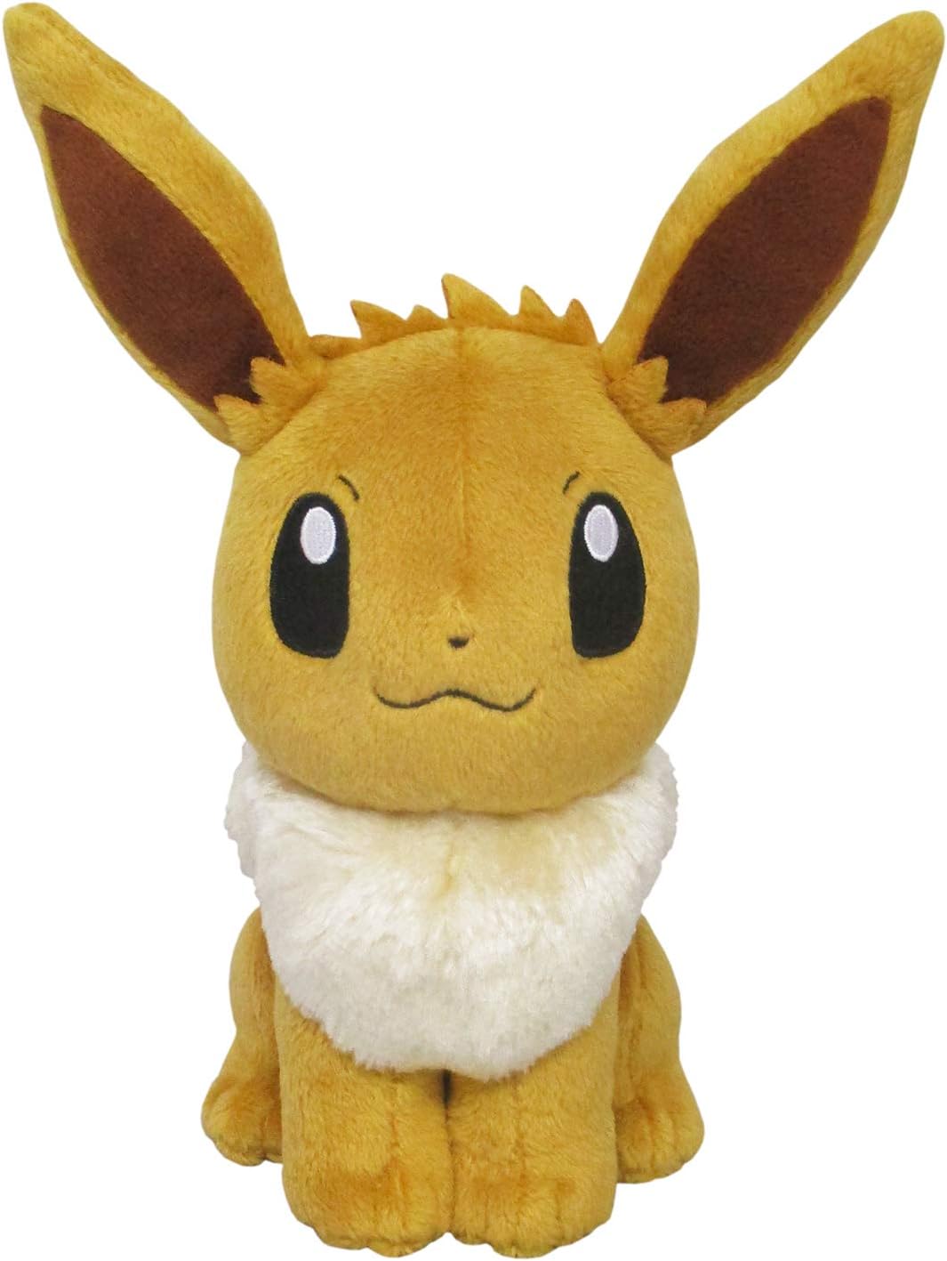 Sanei Pokemon All Star Series Eevee Stuffed Plush, 8", Brown (PP07) | CCGPrime
