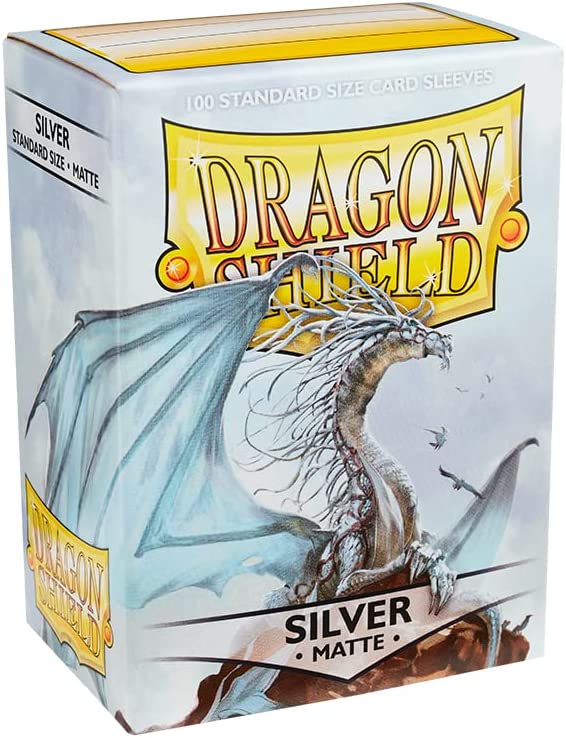 Dragon Shield Matte Silver, 100ct | CCGPrime