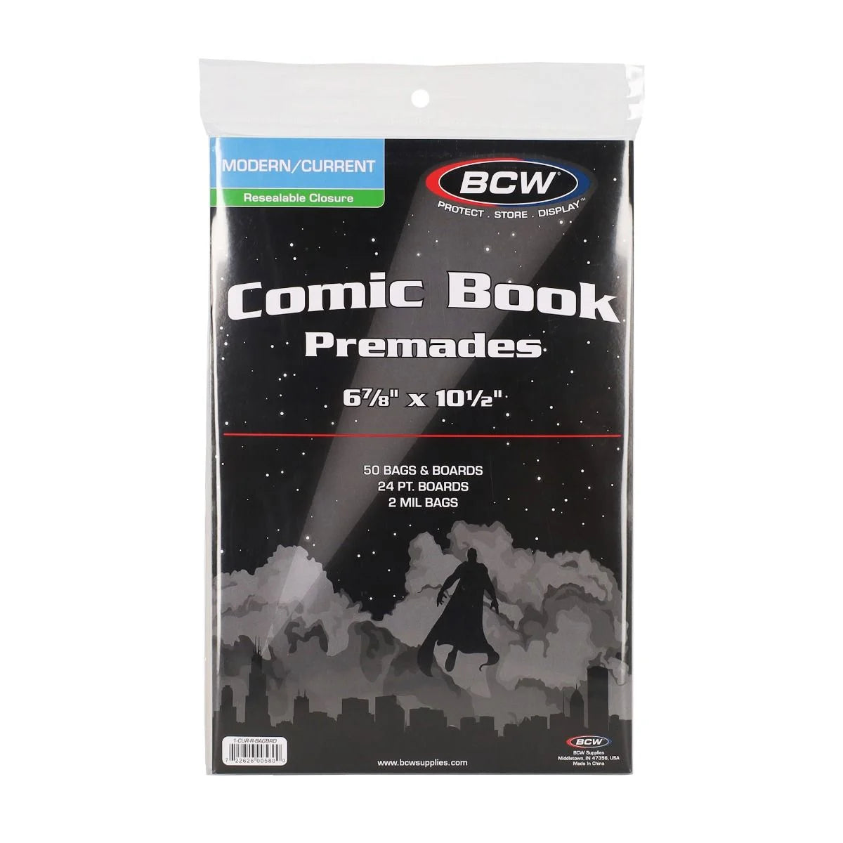 Premade® Resealable Current Comic Bag and Board | CCGPrime