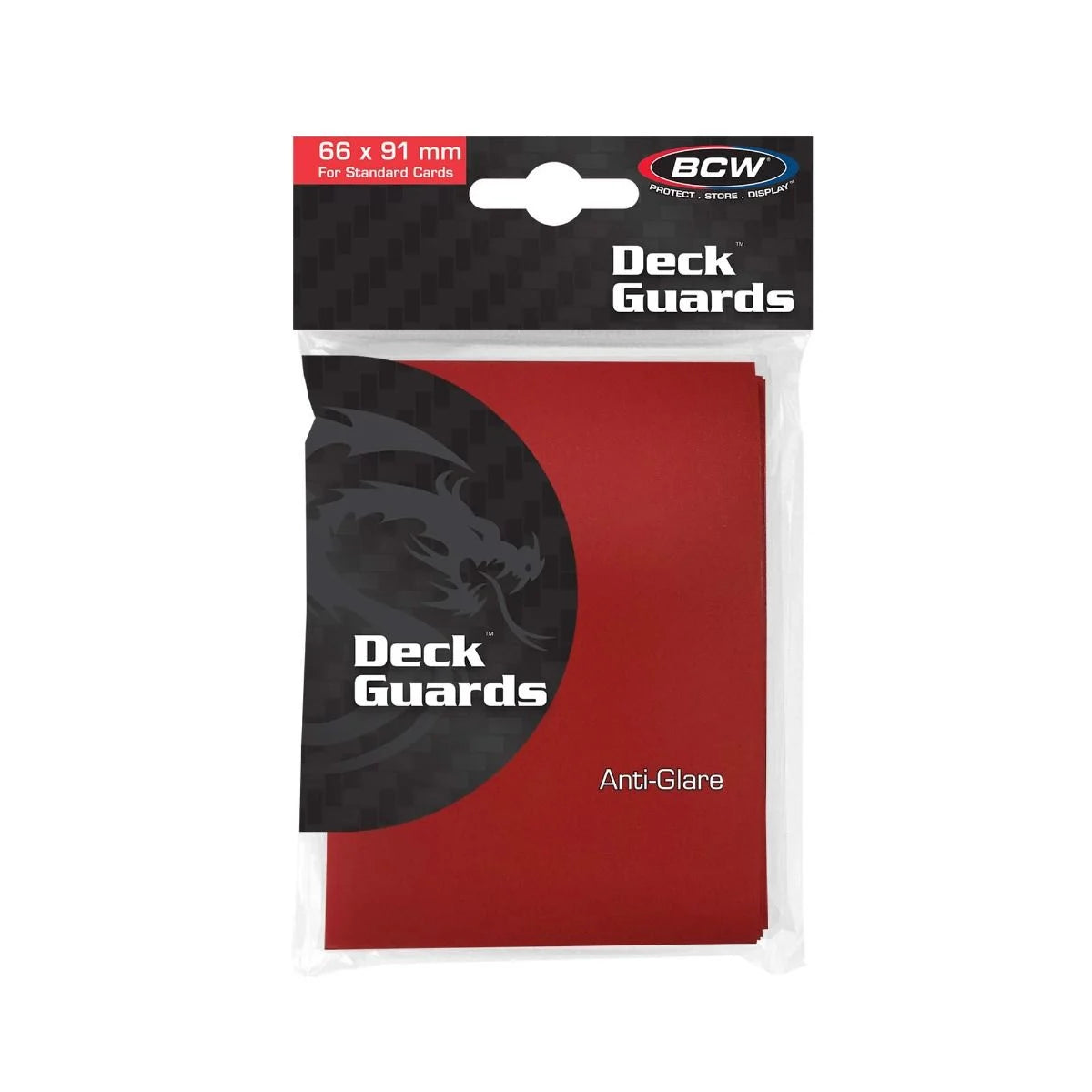 Deck Guard - Double Matte - Red | CCGPrime