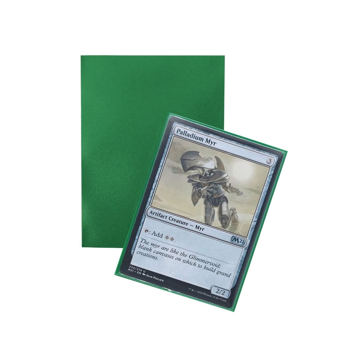 Iridian™ Matte Sleeves - Green | CCGPrime
