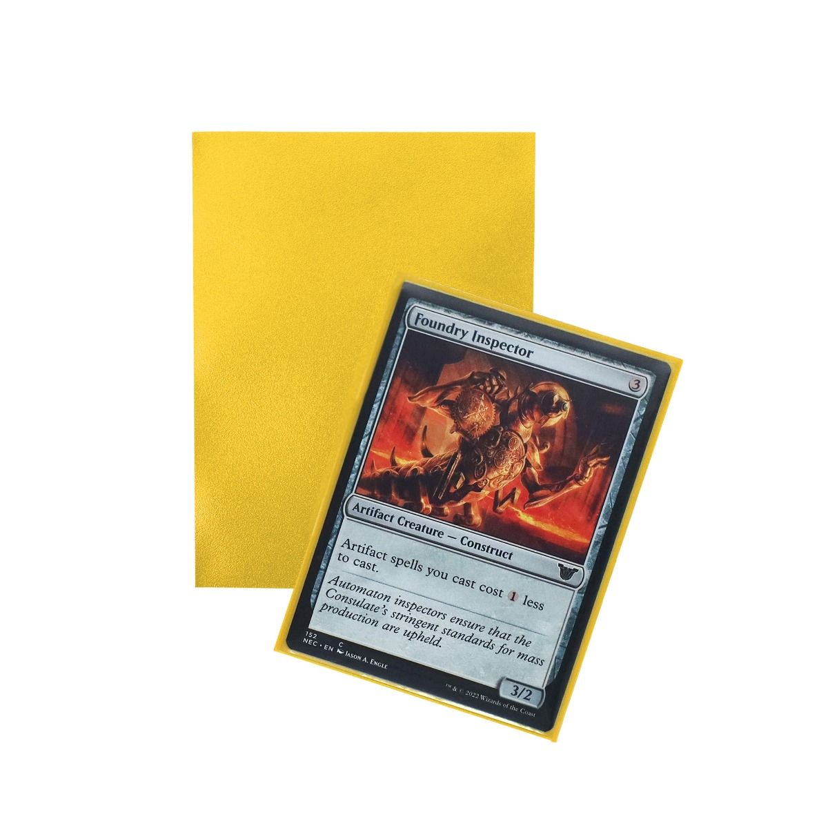Iridian™ Matte Sleeves - Yellow | CCGPrime