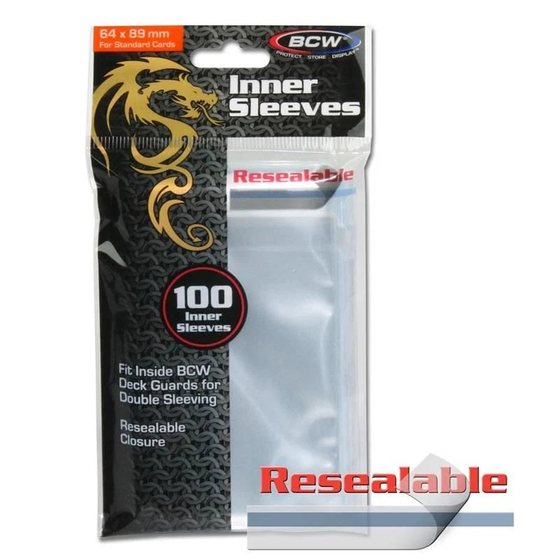 Resealable Inner Sleeves | CCGPrime