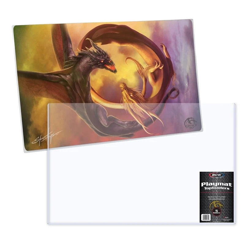 24x14 - Playmat Topload Holder 5 Pack | CCGPrime