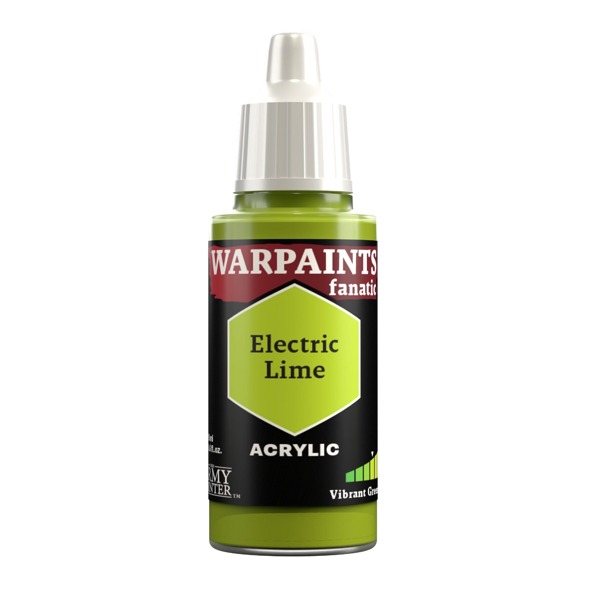 Warpaints Fanatic: Electric Lime 18ml | CCGPrime