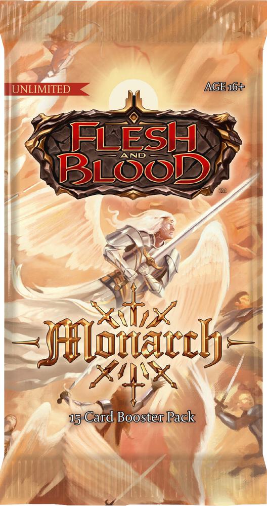 Flesh & Blood TCG: Monarch Unlimited Edition - Booster Pack | CCGPrime