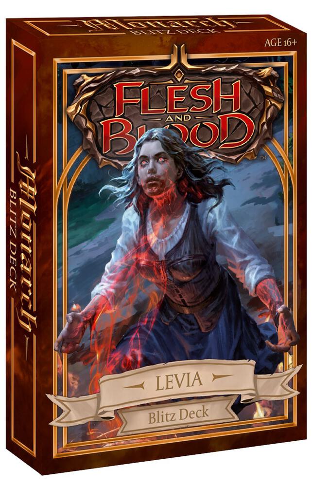 Flesh & Blood TCG: Monarch - Blitz Deck 4 - Levia | CCGPrime