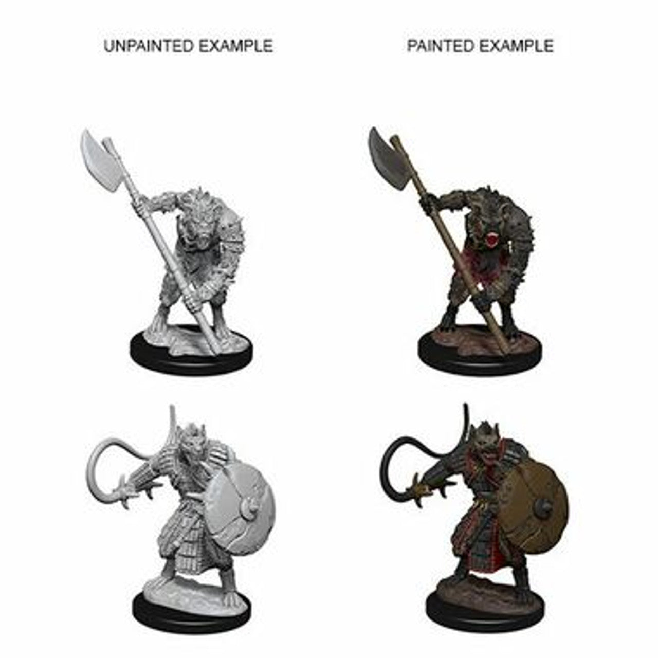 Pathfinder Deep Cuts Unpainted Miniatures: W3 Gnolls | CCGPrime