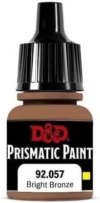 D&D Prismatic Paint: Bright Bronze (Metallic) (8ml) | CCGPrime