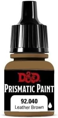 D&D Prismatic Paint: Leather Brown (8ml) | CCGPrime