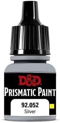 D&D Prismatic Paint: Silver (Metallic) (8ml) | CCGPrime