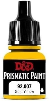 D&D Prismatic Paint: Gold Yellow (8ml) | CCGPrime