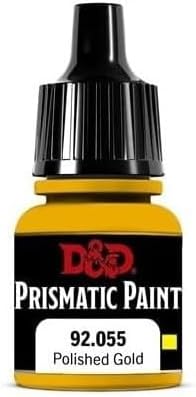 D&D Prismatic Paint: Polished Gold (Metallic) (8ml) | CCGPrime