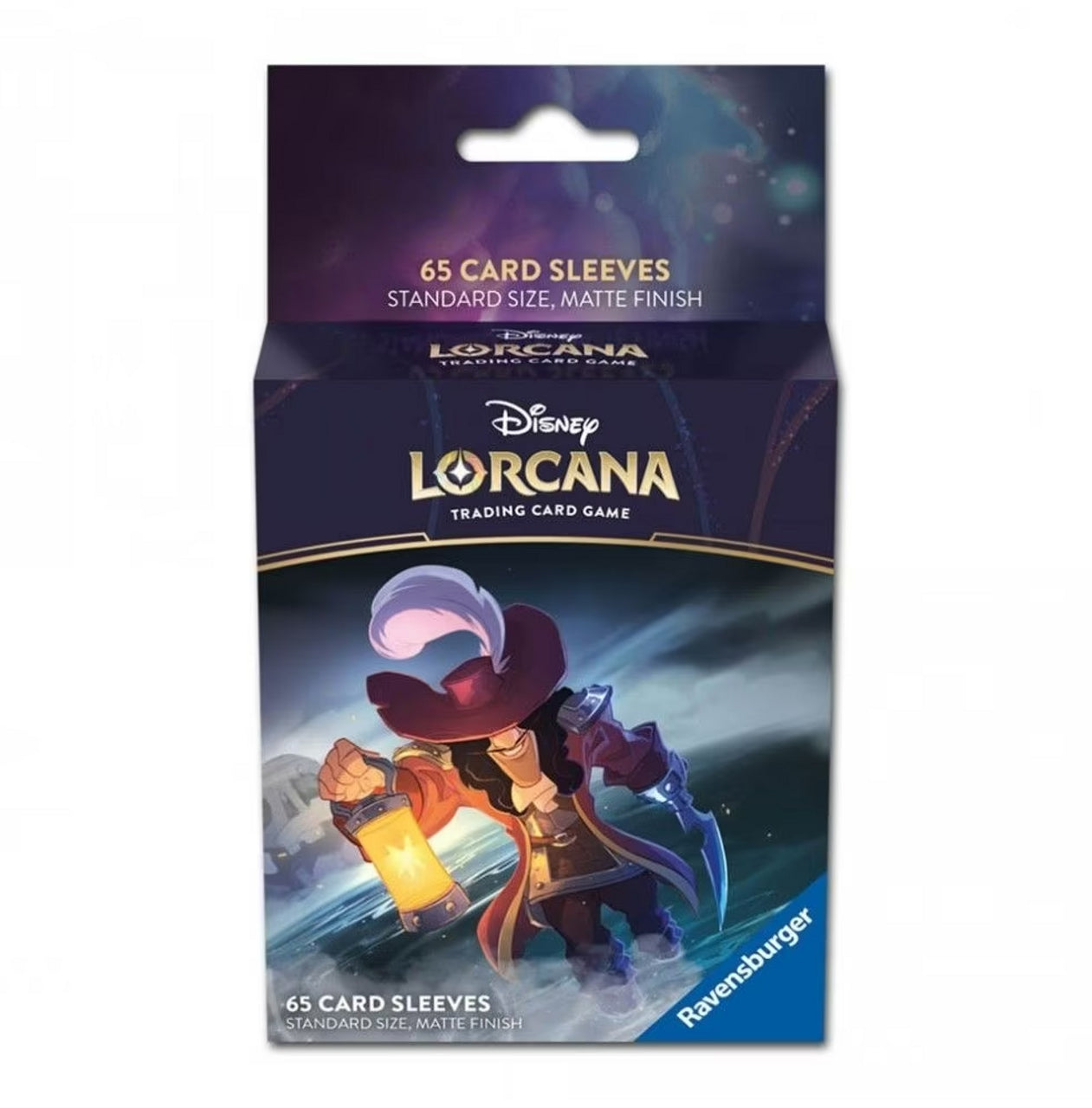 Card Sleeves: Disney Lorcana- The First Chapter- Card Sleeves - Captain Hook | CCGPrime