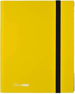 Ultra Pro E-15150 Eclipse 9-Pocket PRO-Binder-Lemon Yellow | CCGPrime