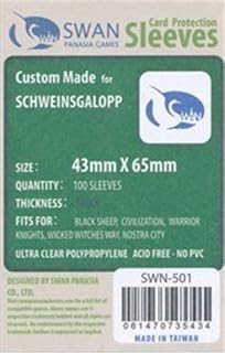 Swan Panasia Sleeves 43mm x 65mm Mini Chimera Premium Schweinsgalopp | CCGPrime