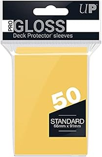 Ultra Pro Deck Protector Sleeves: Standard Size: Yellow | CCGPrime