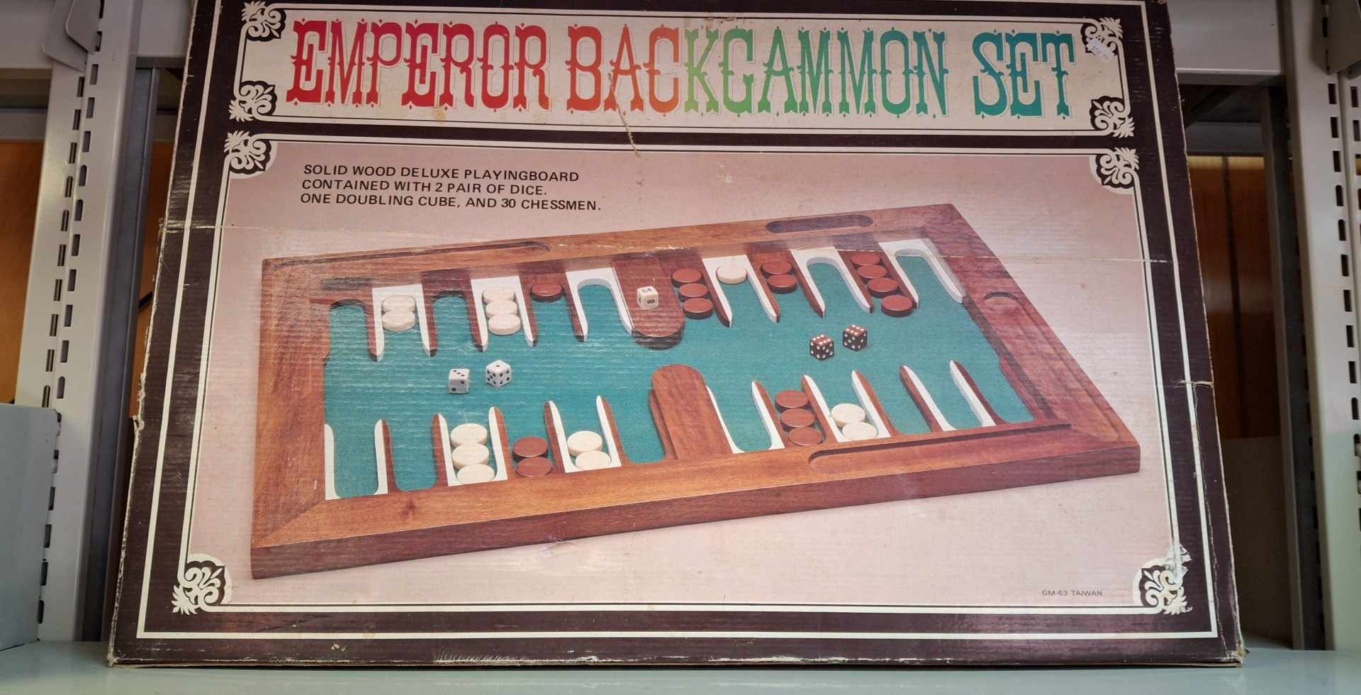 Emporer Backgammon Set (Vintage) | CCGPrime