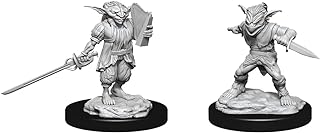 Dungeons & Dragons Nolzur`s Marvelous Unpainted Miniatures: W15 Male Goblin Rogue & Female Goblin Bard | CCGPrime