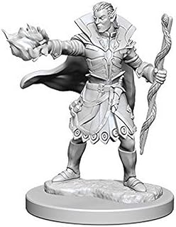 DEEP CUTS UNPAINTED MINIATURES -W1-MALE ELF SORCERER | CCGPrime