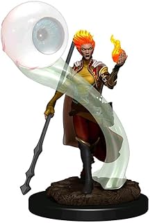 Dungeons & Dragons Premium Figures: FIRE GENASI WIZARD FEMALE | CCGPrime