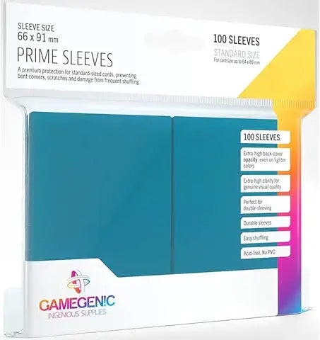 Prime Sleeves: Blue | CCGPrime