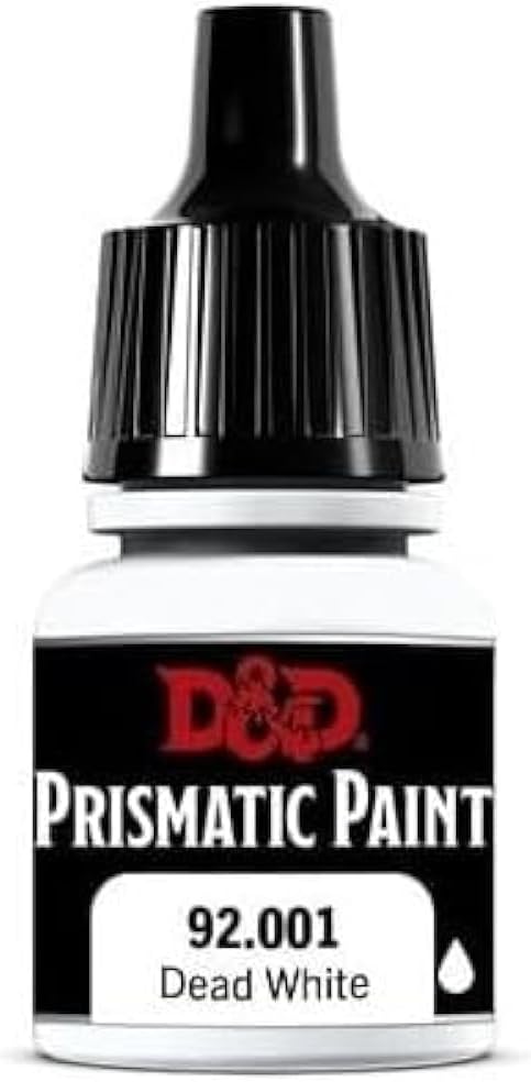 D&D Prismatic Paint: Dead White (8ml) | CCGPrime