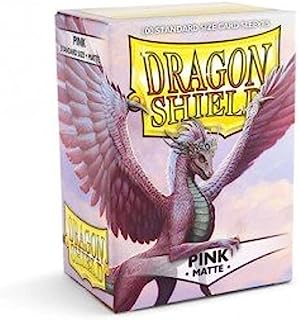 Dragon Shield Sleeves Matte Card Game, Pink | CCGPrime