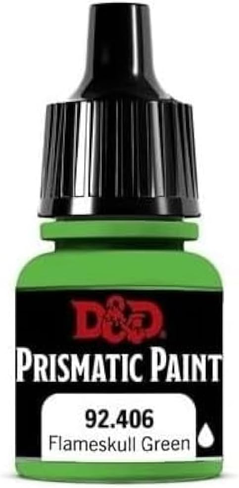 D&D Prismatic Paint: Flameskull Green (8ml) | CCGPrime