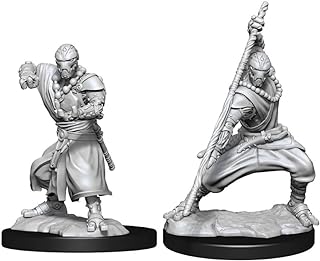 Nolzur's Wizkids Marvelous Miniatures - W14 Warforged Male Monk | CCGPrime