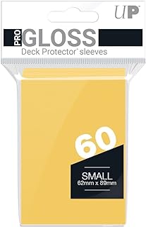 UP Small Sleeves Yellow | CCGPrime