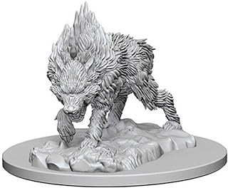 Pathfinder Deep Cuts Unpainted Miniatures: W4 Dire Wolf | CCGPrime