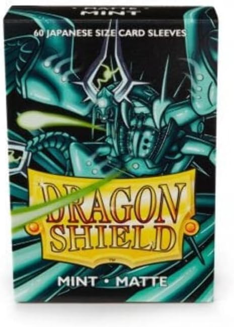 Dragon Shield Japanese Size Matte Mint (60 Sleeves) | CCGPrime