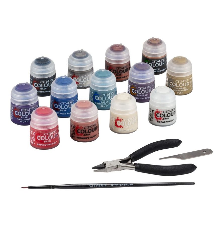 Warhammer 40,000: Paints + Tools Set | CCGPrime