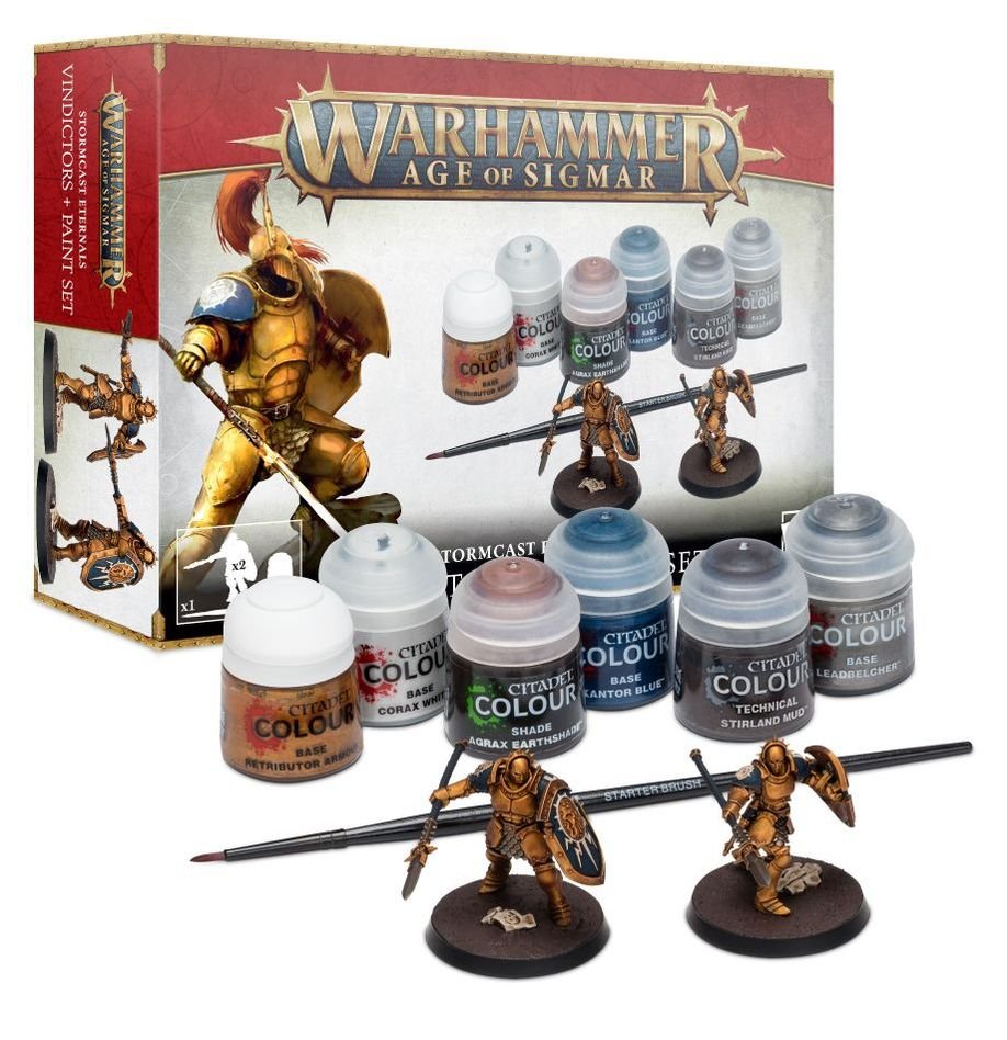 Warhammer Age of Sigmar Vindictors + Paint Set | CCGPrime