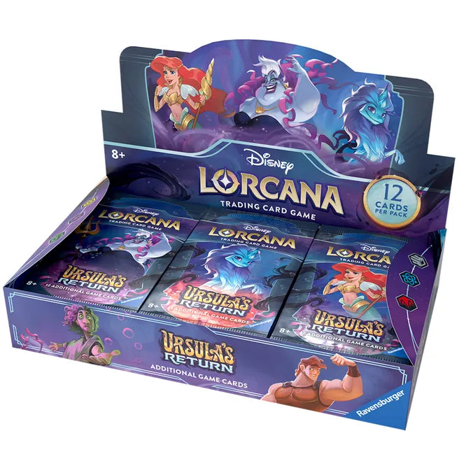 Disney Lorcana: Ursula's Return Booster Box | CCGPrime