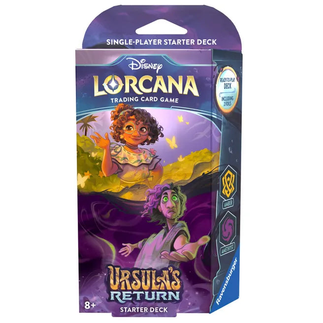 Disney Lorcana: Ursula's Return Starter Deck (Amber & Amethyst) - Ursula's Return | CCGPrime