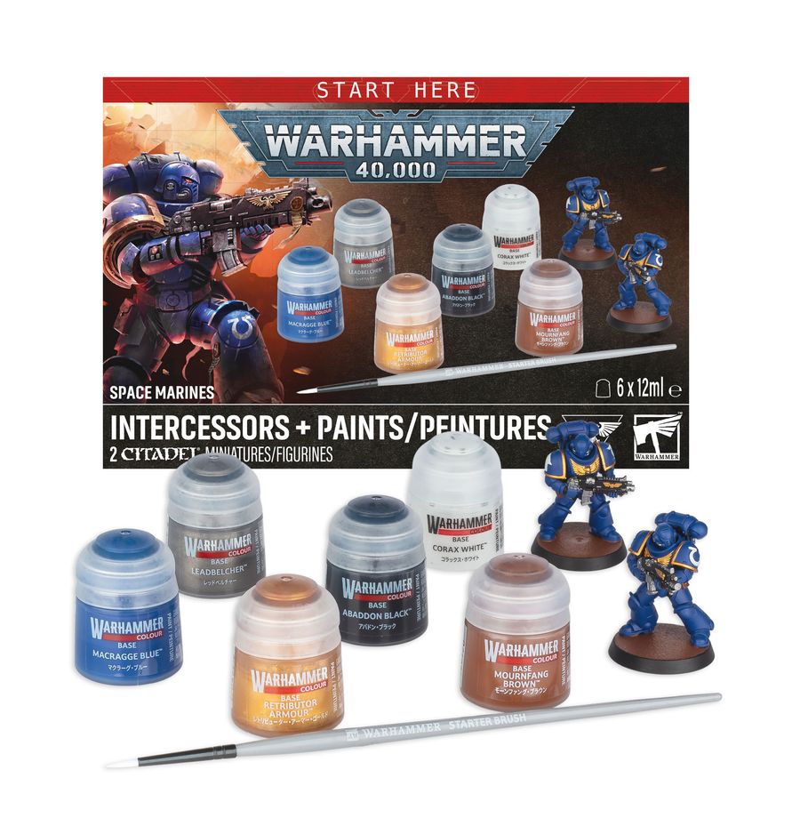 Space Marines: Intercessors + Paints | CCGPrime