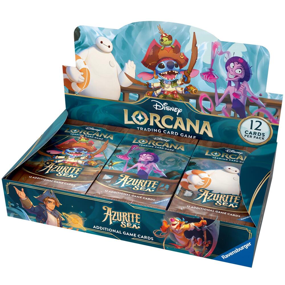 Disney Lorcana: Azurite Sea Booster Box | CCGPrime