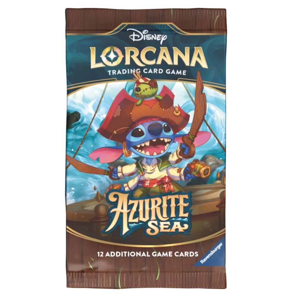 Disney Lorcana: Azurite Sea Booster Pack | CCGPrime