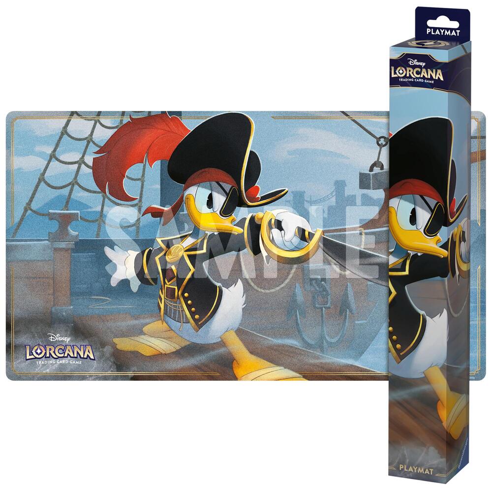 Disney Lorcana: Donald Duck - Buccaneer Playmat | CCGPrime