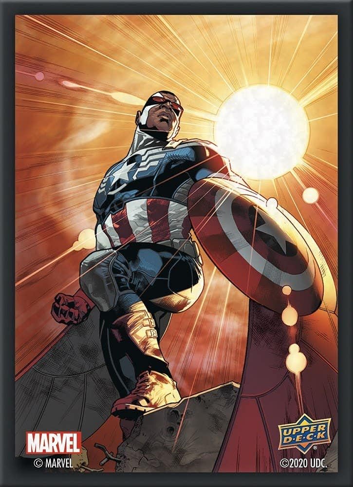 Captain America/Sam Wilson Marvel Card Sleeves | CCGPrime