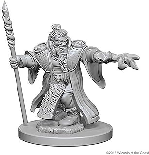 D&D Unpt Mini Dwarf Male Wizard | CCGPrime