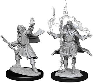 Pathfinder Deep Cuts Unpainted Miniatures: W14 Elf Sorcerer Male | CCGPrime