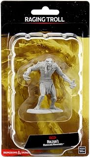 Dungeons & Dragons Nolzur`s Marvelous Unpainted Miniatures: W12 Raging Troll | CCGPrime