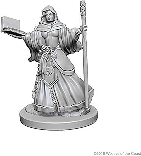 Dungeons & Dragons Nolzur`s Marvelous Unpainted Miniatures: W1 Human Female Wizard | CCGPrime