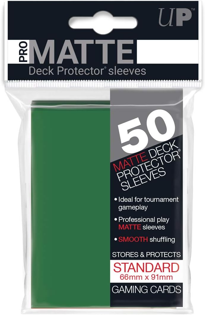 Ultra Pro Pro-Matte Green Deck Protector | CCGPrime