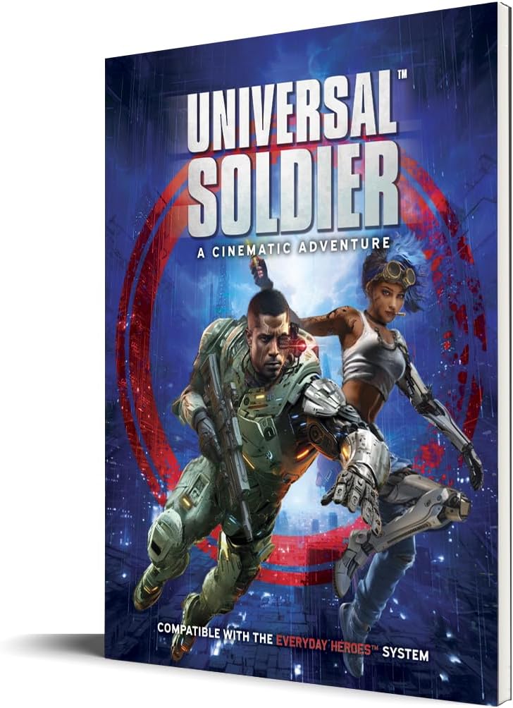 Cinematic Adventure: Universal Soldier - Expansion Hardcover RPG Book | CCGPrime