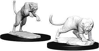 Dungeons & Dragons Nolzur`s Marvelous Unpainted Miniatures: W6 Panther & Leopard | CCGPrime